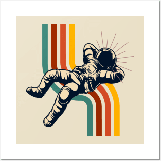 Retro Spaceman Posters and Art